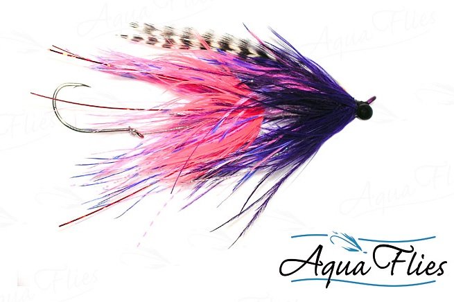 Stu's Barred Ostrich Intruder - Pink / Purple