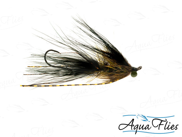 Mattioli's Trout Spey Bugger - Black / Olive