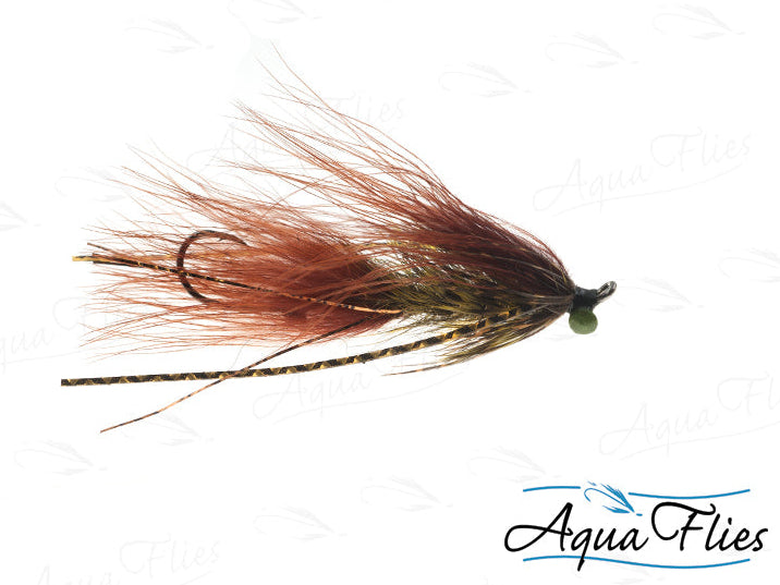 Mattioli's Trout Spey Bugger - Brown / Olive