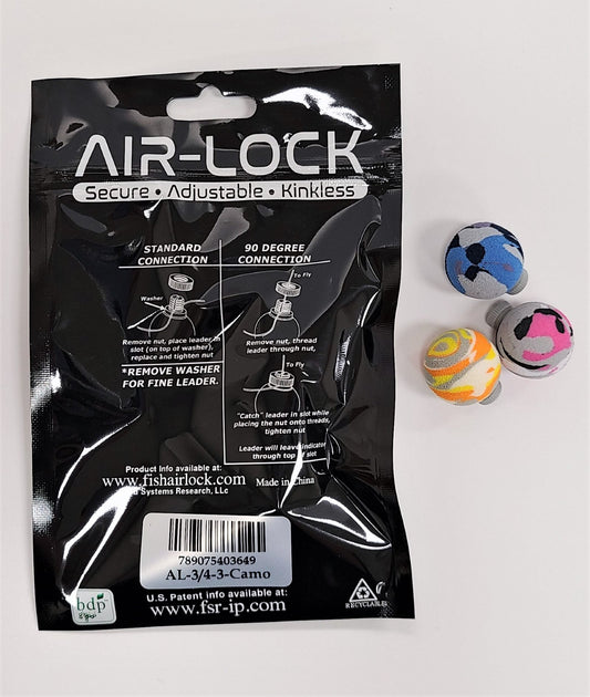 Air Lock Strike Indicators - 3 Pack Camo 3/4 inch