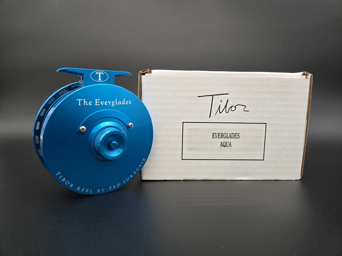 Tibor Everglades Fly Reel - Color Aqua