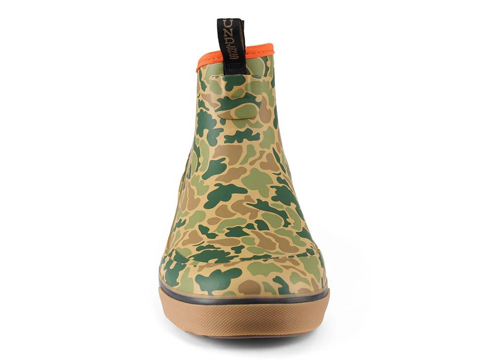 Grundens Deck-Boss Ankle Boot - High Fives Camo