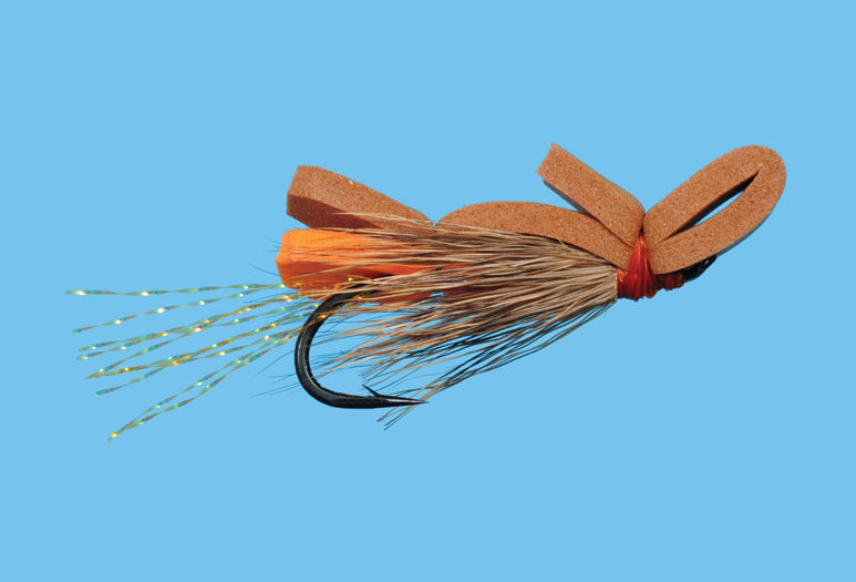 Solitude Fighting Gravity | Steelhead Fly – October Caddis
