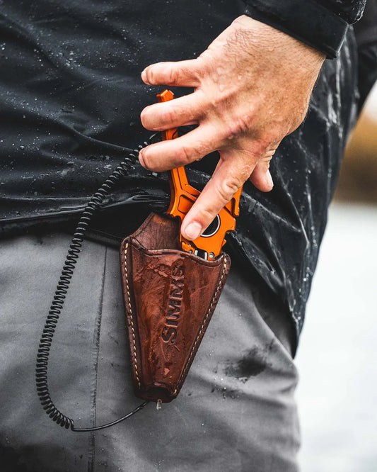 Simms Guide Fishing Plier Simms Orange in Holster