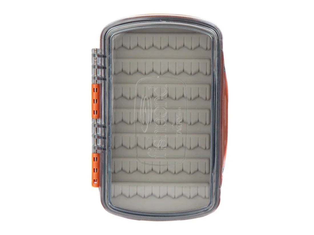 Fishpond Tacky Pescador Fly Box - Small - Burnt Orange & Clear