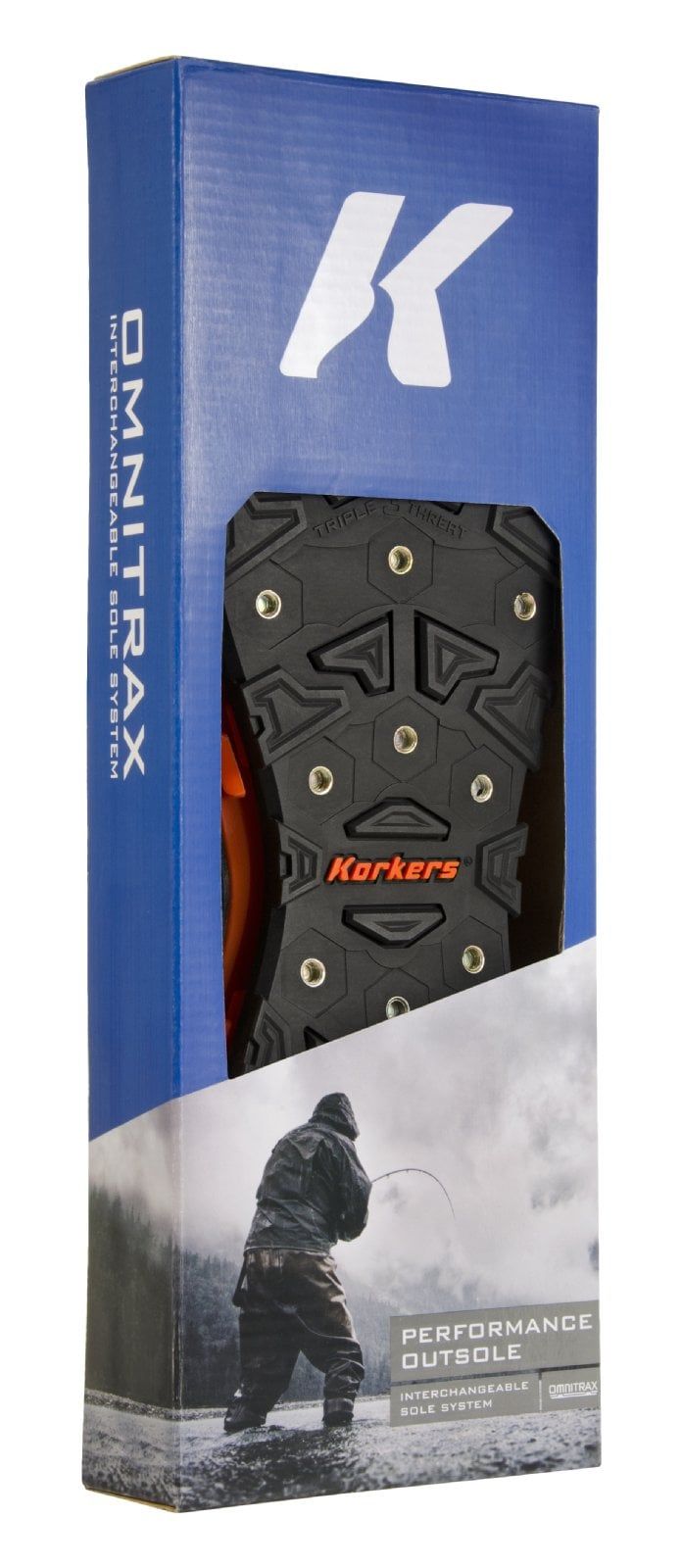 Korkers Triple Threat Customizable Blank Soles
