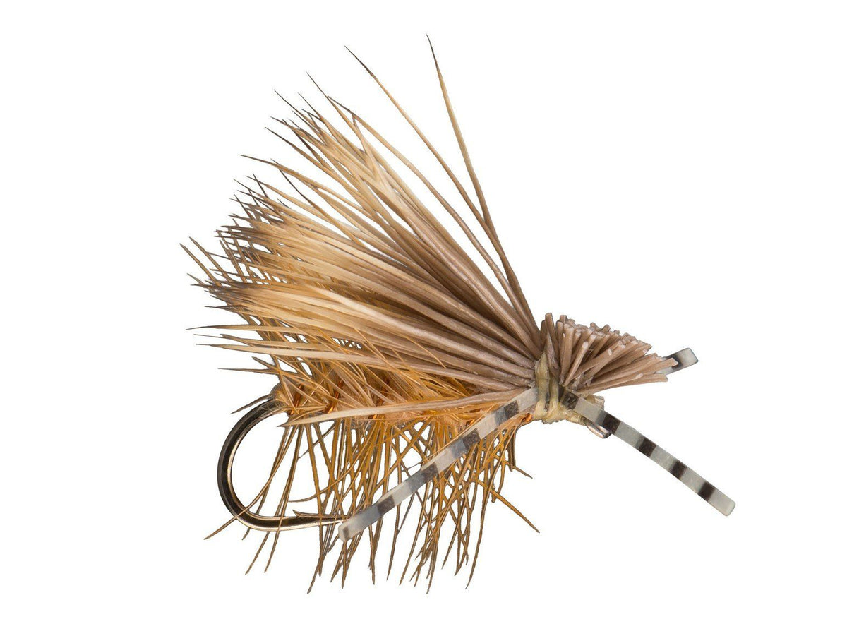 Elk Hair Caddis Rubber Leg - Tan