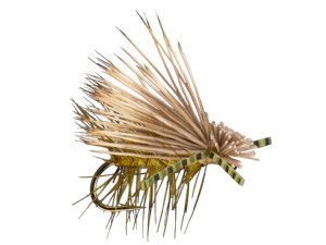 Elk Hair Caddis Rubber Leg - Olive