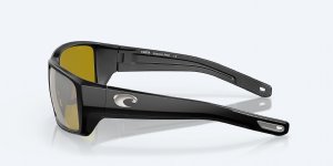 Costa Fantail Pro - Matte Black frame with Sunrise Silver Mirror 580G