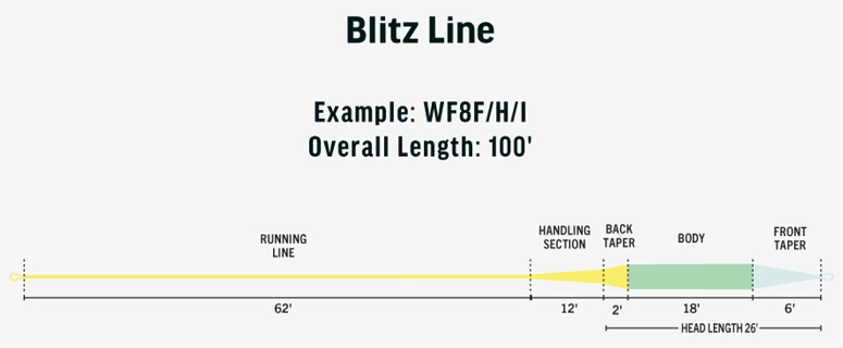 RIO Ambassador Series Blitz Saltwater Fly Line