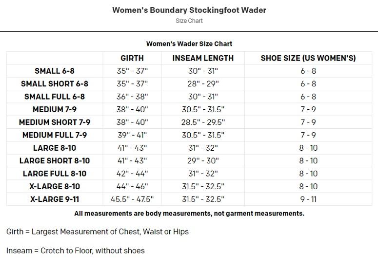 Grundens Women's Boundary Stockingfoot Wader