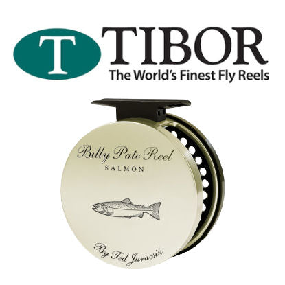 Tibor fly reels and spare spools for saltwater, trout, steelhead, salmon, and flats fishing