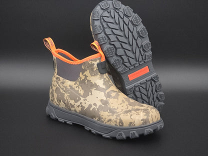 Grundens Deviation 6 Inch Ankle Boot - Whiskey Camo