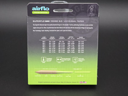 Airflo SuperFlo Max Ridge 2.0 Universal Taper