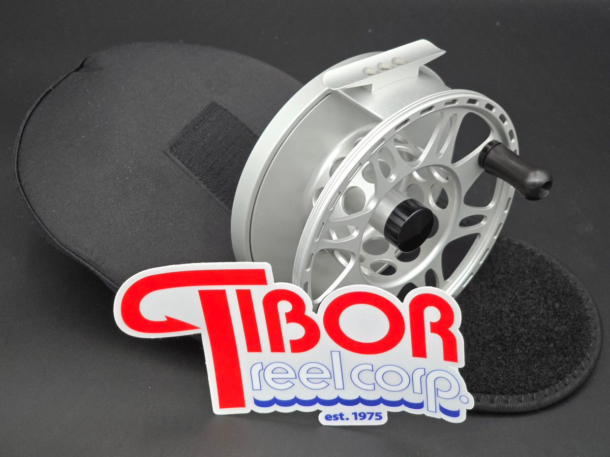 Tibor Pacific Fly Reel - Frost Silver