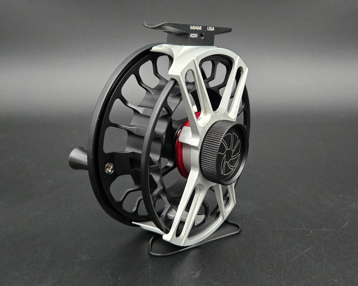 Nautilus X-Series XL Custom Fly Reel - Clear Frame / Black Spool
