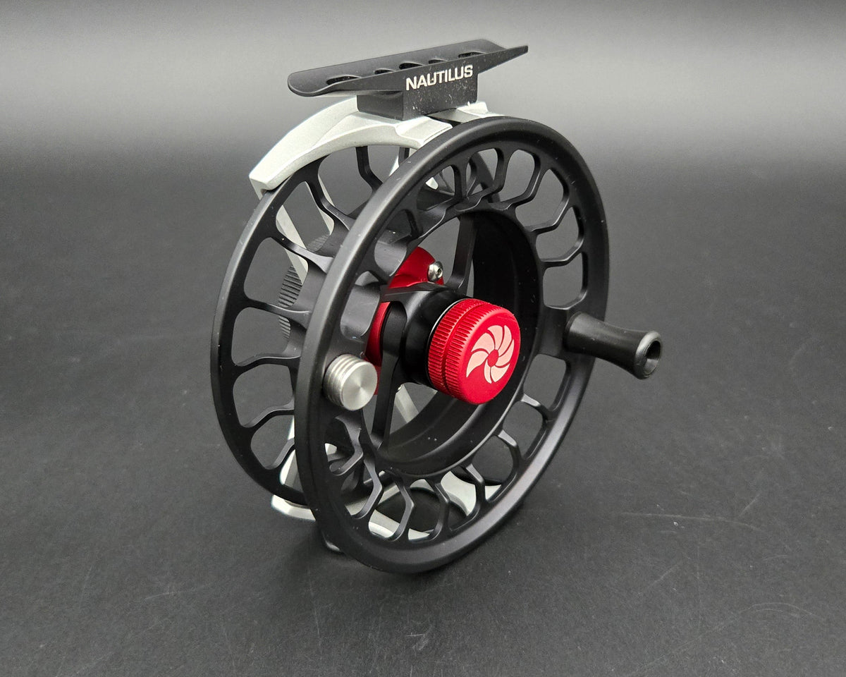 Nautilus X-Series XL Custom Fly Reel - Clear Frame / Black Spool