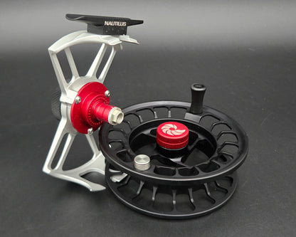 Nautilus X-Series XL Custom Fly Reel - Clear Frame / Black Spool