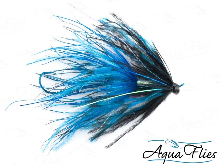 Stu's Barred Ostrich Intruder - Blue / Black
