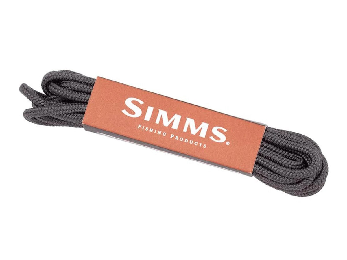 Simms replacement wading boot laces in Pewter