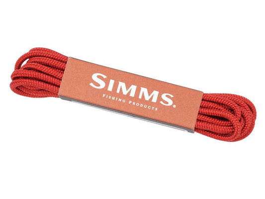 Simms replacement wading boot laces in Simms Orange