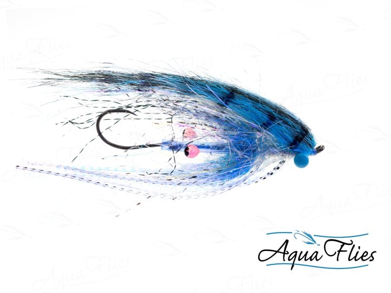 Aqua Flies Stumptown Prawn - Blue steelhead fly
