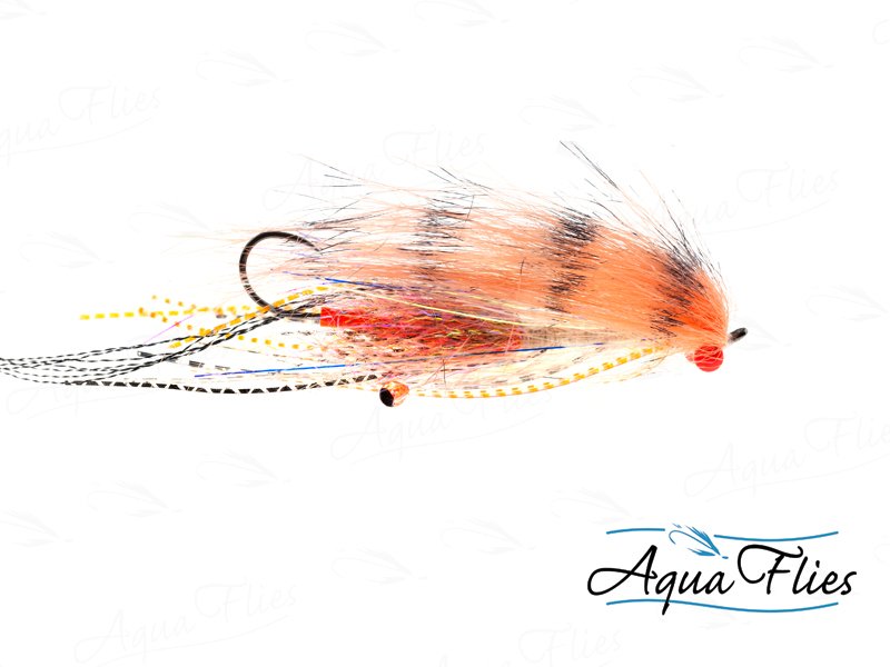 Aqua Flies Stumptown Prawn - Orange steelhead fly