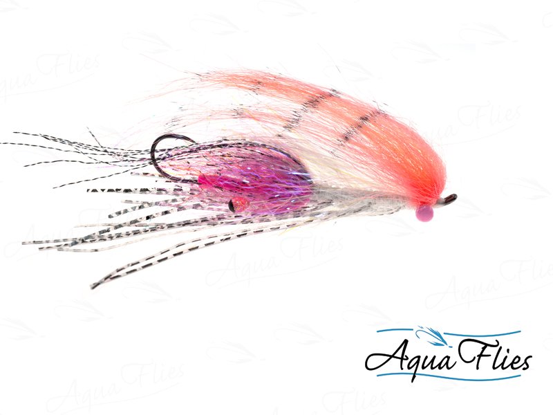 Aqua Flies Stumptown Prawn - Pink steelhead fly