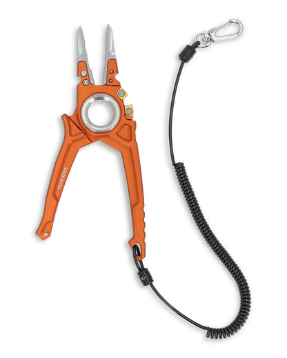 Simms Guide Plier Simms Orange and Leash