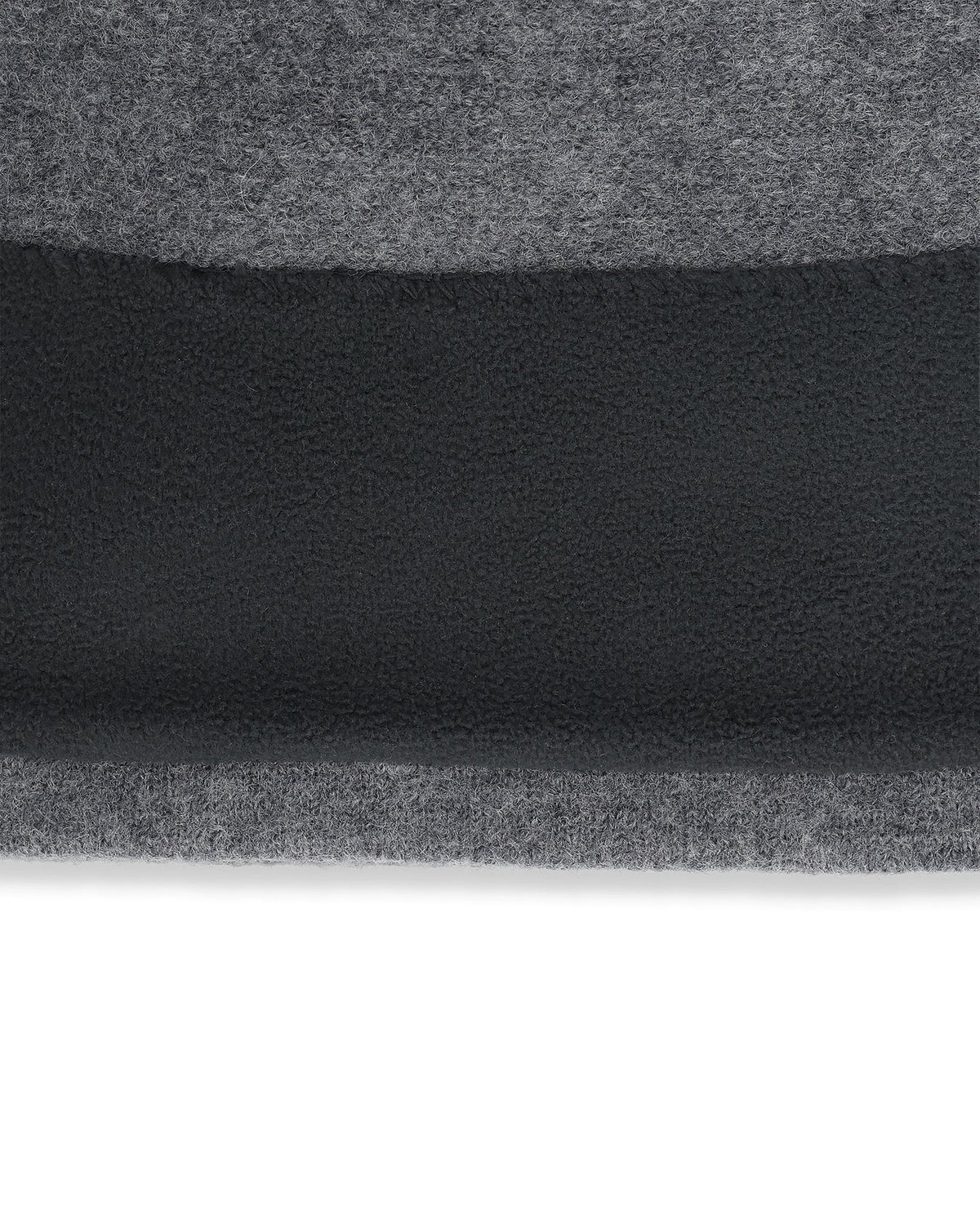 Simms Hayward Wool Beanie Gunmetal Fleece Liner