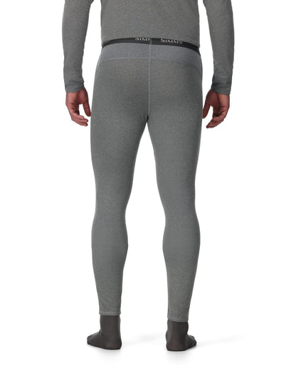 Simms M's Stata 160 Baselayer Bottom Dark Grey Heather Back