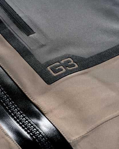 Simms G3Z Pro Stockingfoot Wader - Close Up G3 logo
