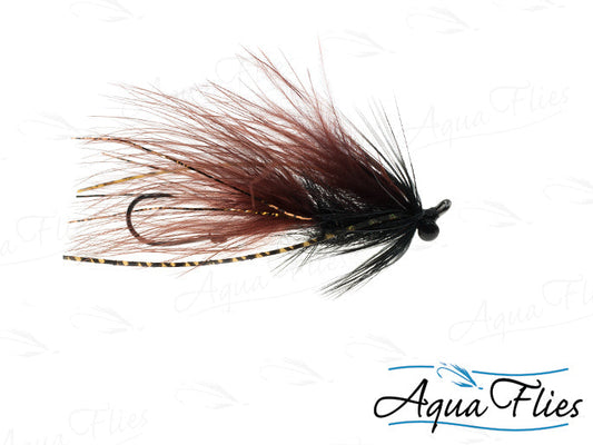Mattioli's Trout Spey Bugger - Brown / Black