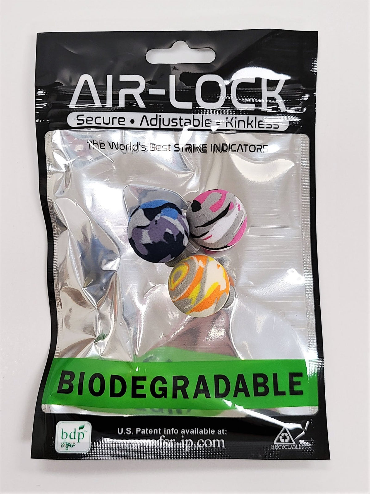 Air Lock Strike Indicators - 3 Pack Camo 3/4 inch