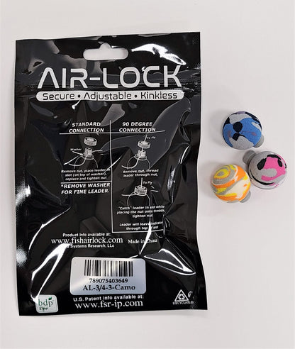 Air Lock Strike Indicators - 3 Pack Camo 3/4 inch