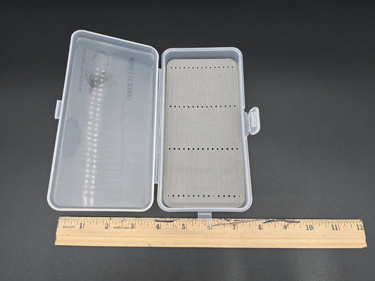 GFS Logo Fly Box - Poly Fly Box with Gray Liner