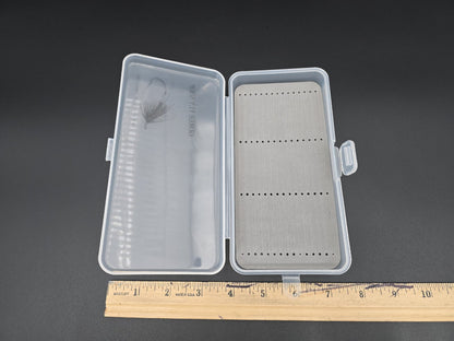 GFS Logo Fly Box - Poly Fly Box with Gray Liner