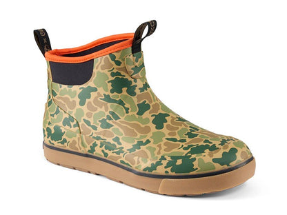 Grundens Deck-Boss Ankle Boot - High Fives Camo