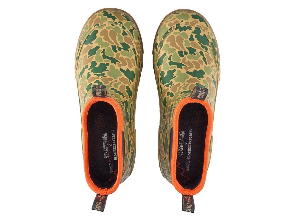 Grundens Deck-Boss Ankle Boot - High Fives Camo