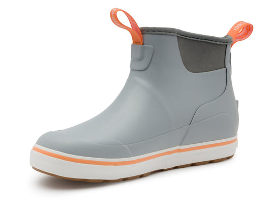 Grundens Women's Deck-Boss Ankle Boot - Glacier Grey