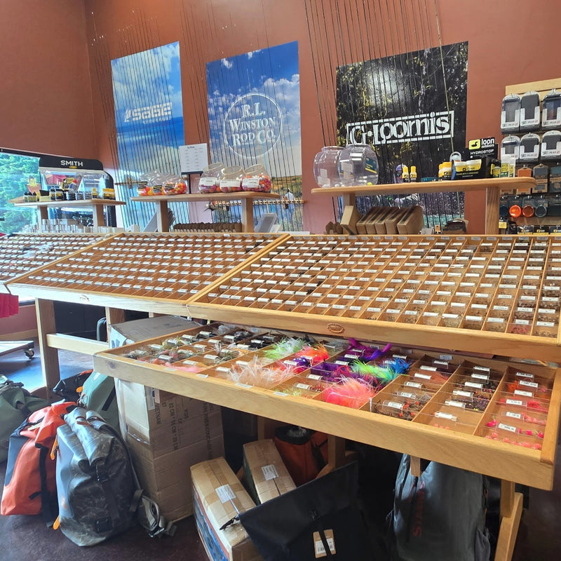 Fly Fishing Flies - Gorge Fly Shop Showroom