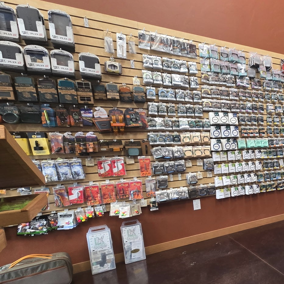 Fly Boxes and Line - Gorge Fly Shop Showroom