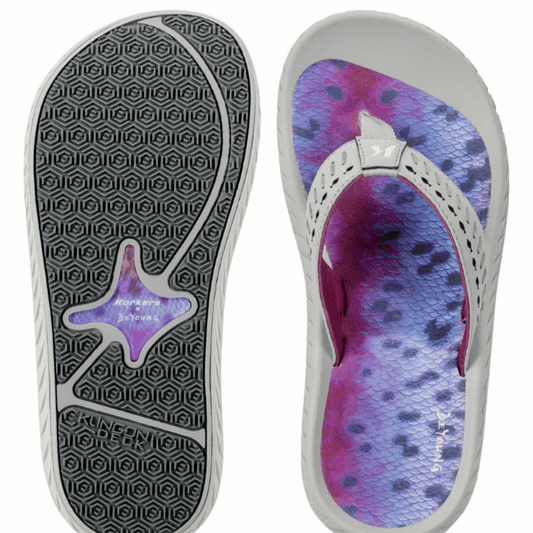 Korkers Women's Fish Flip - Rainbow Trout