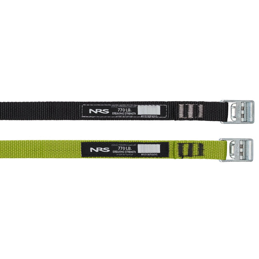 NRS 5/8" Micro Straps - Stealth Black | Lichen Green