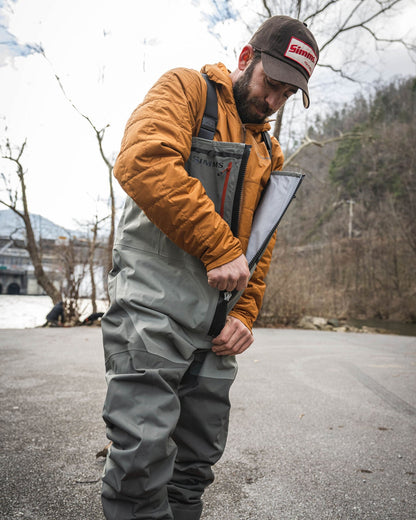 Simms Men's Freestone Z Stockingfoot Waders - Smoke