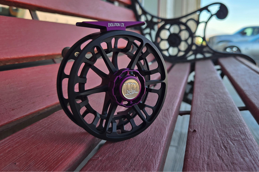 Ross Evolution LTX Raven Edition Fly Reel - 5/6 - Shop bench shoot
