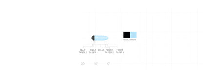 Skagit Lite Head - taper chart