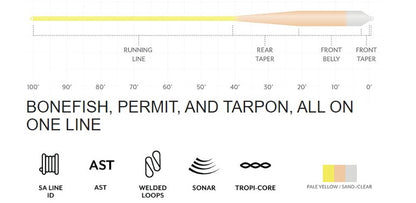 Scientific Anglers Sonar Grand Slam Clear Tip