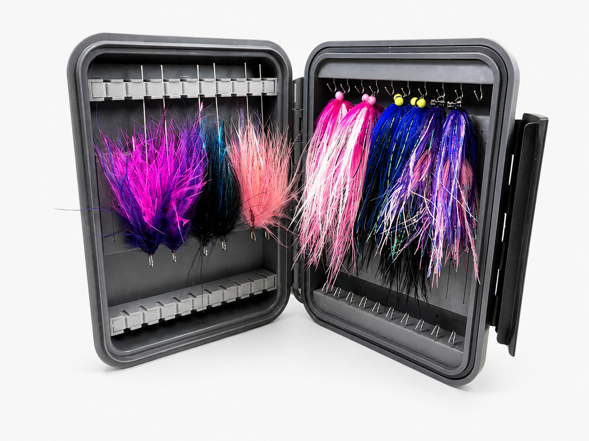 Steelhead Flies & Plan D Fly Box | Shop Gorge Fly Shop