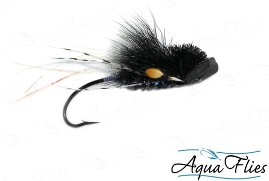 Brett's Klamath Skater - Black fly